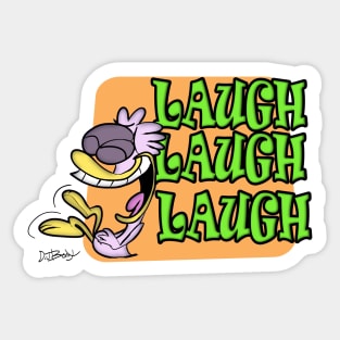LAUGH, LAUGH, LAUGH Sticker